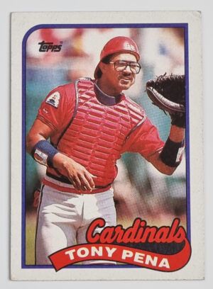 1989 Topps #715 Tony Pena