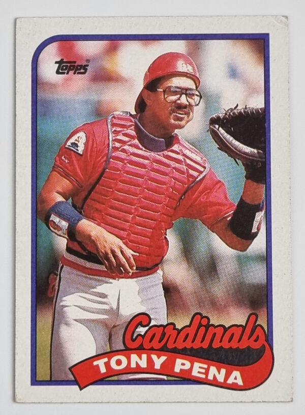 1989 Topps #715 Tony Pena