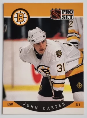 1990-91 Pro Set #5 John Carter RC