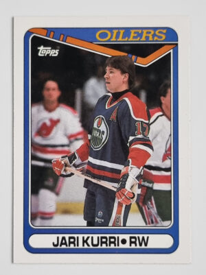 1990-91 Topps #108 Jari Kurri