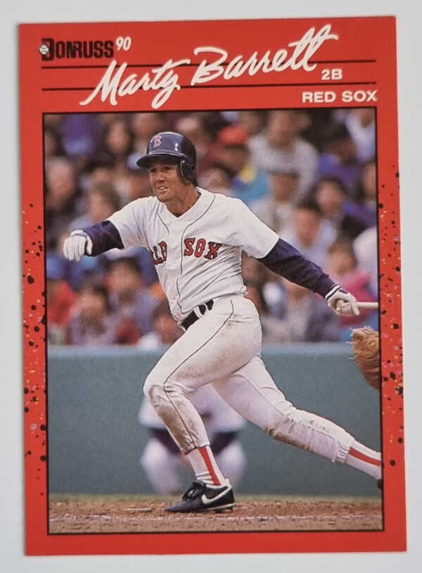 1990 Donruss #240 Marty Barrett