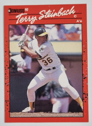 1990 Donruss #268 Terry Steinbach
