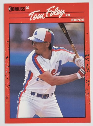 1990 Donruss #274 Tom Foley