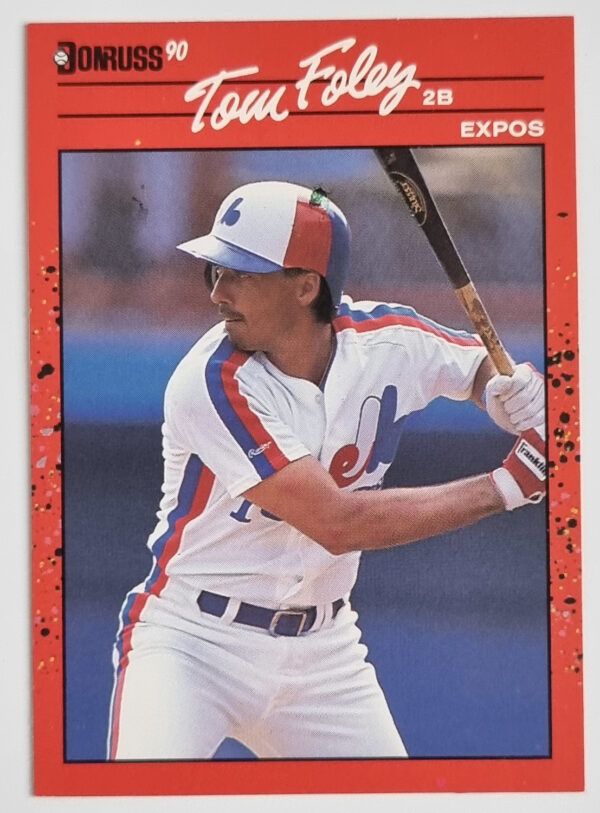 1990 Donruss #274 Tom Foley