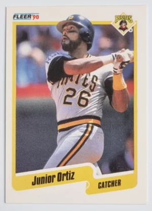1990 Fleer #475 Junior Ortiz