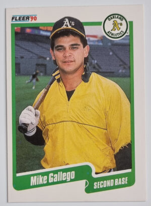 1990 Fleer #7 Mike Gallego