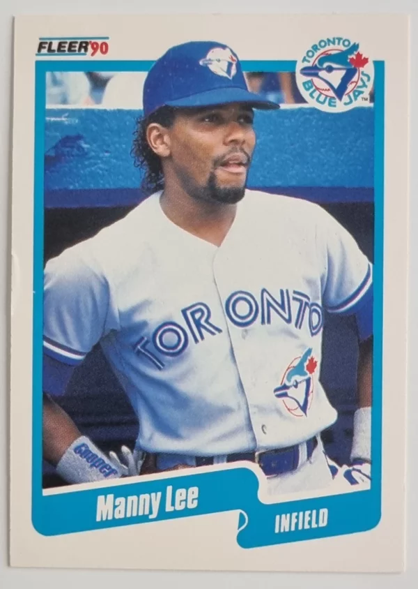 1990 Fleer #86 Manny Lee