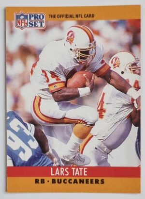 1990 Pro Set #317 Lars Tate