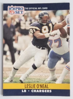 1990 Pro Set #632B Leslie O'Neal