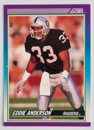 1990 Score #169 Eddie Anderson RC