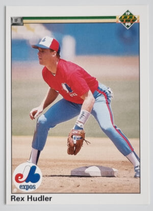 1990 Upper Deck #411 Rex Hudler