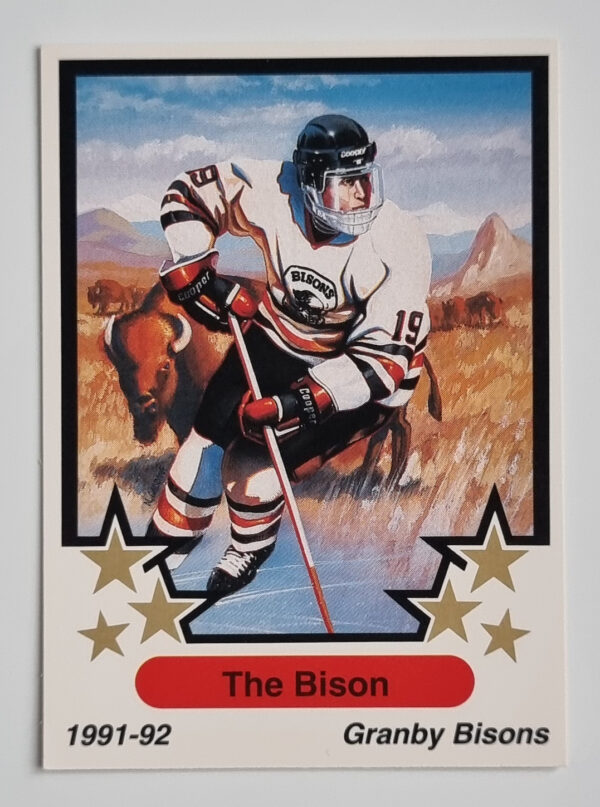 1991-92 7th Inning Sketch LHJMQ The Teams Granby Bisons #Q12