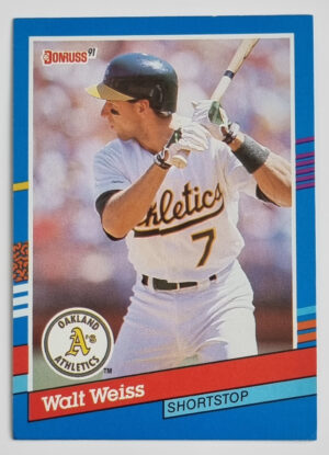 1991 Donruss #214 Walt Weiss