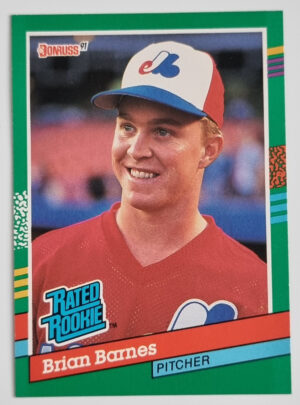 1991 Donruss #415 Brian Barnes RR RC