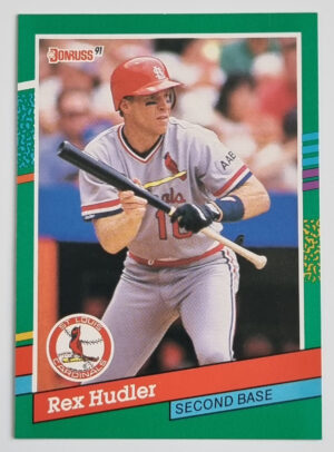 1991 Donruss #599 Rex Hudler