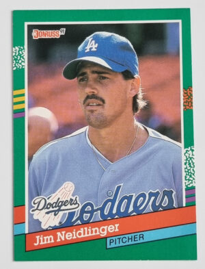 1991 Donruss #713 Jim Neidlinger RC
