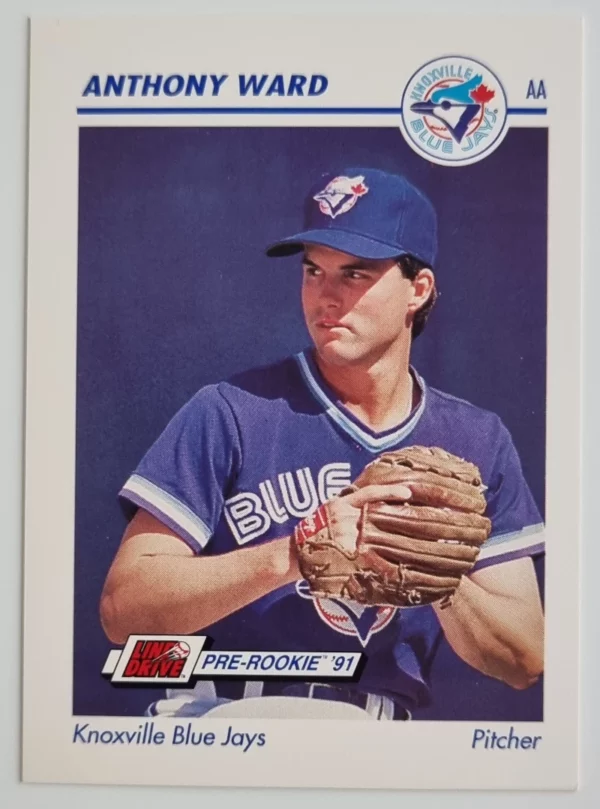 1991 Line Drive AA #370 Anthony Ward
