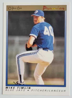 1991 O-Pee-Chee Premier #122 Mike Timlin RC