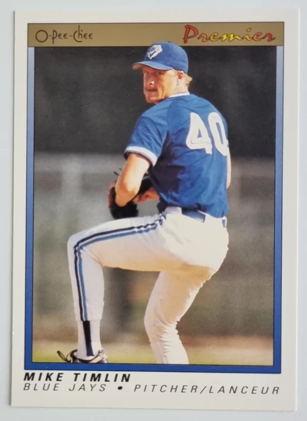 1991 O-Pee-Chee Premier #122 Mike Timlin RC