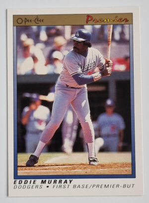 1991 O-Pee-Chee Premier #86 Eddie Murray