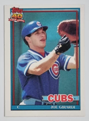1991 Topps #214 Joe Girardi