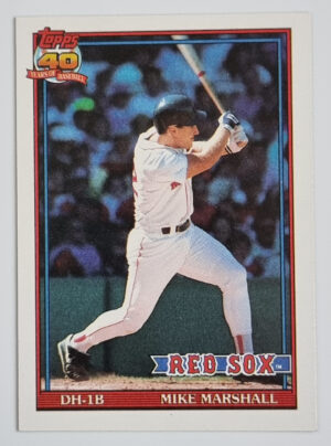 1991 Topps #356 Mike Marshall