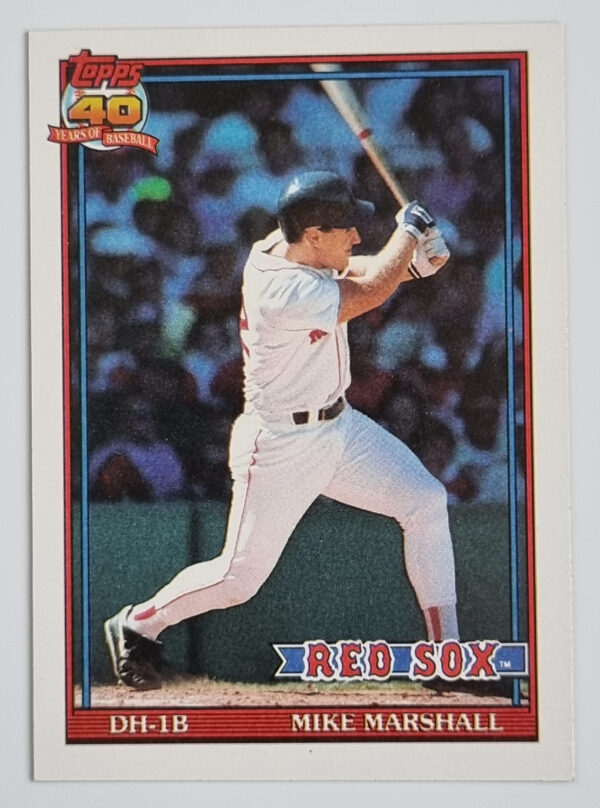 1991 Topps #356 Mike Marshall