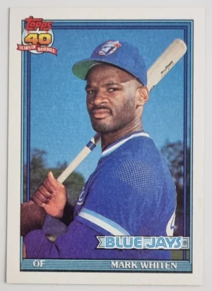 1991 Topps #588A Mark Whiten