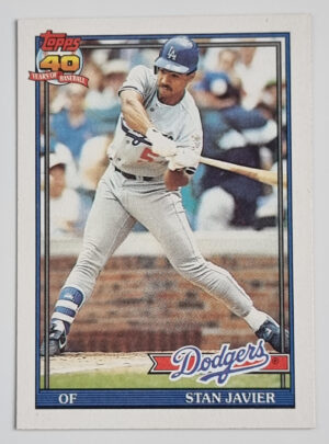 1991 Topps #61 Stan Javier
