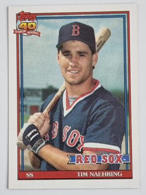 1991 Topps #702 Tim Naehring