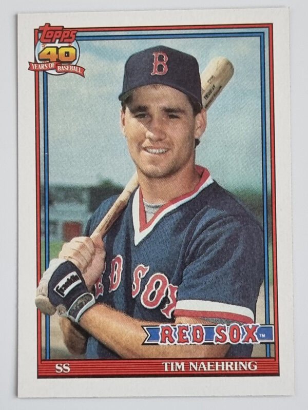 1991 Topps #702 Tim Naehring