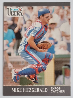 1991 Ultra #201 Mike Fitzgerald