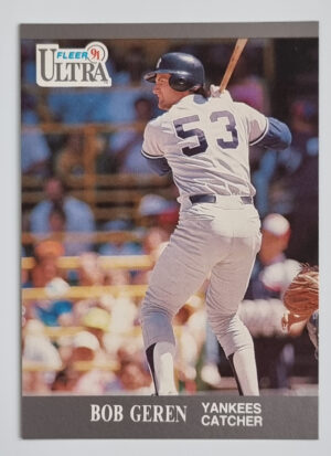 1991 Ultra #231 Bob Geren