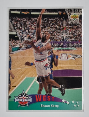 1992-93 Upper Deck International French #21 Shawn Kemp AS