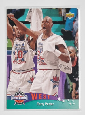 1992-93 Upper Deck International French #25 Terry Porter AS