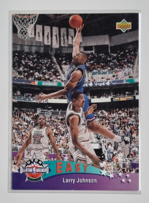 1992-93 Upper Deck International French #3 Larry Johnson AS