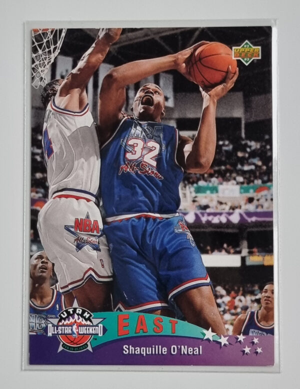 1992-93 Upper Deck International French #4 Shaquille O'Neal AS