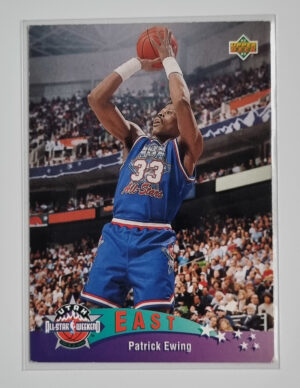 1992-93 Upper Deck International French #9 Patrick Ewing AS