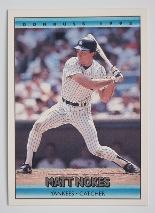1992 Donruss #126 Matt Nokes