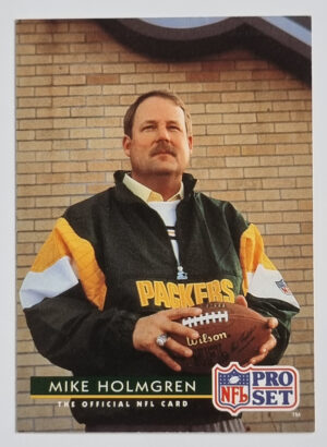 1992 Pro Set #180 Mike Holmgren CO RC