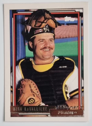 1992 Topps Gold Winners #312 Mike LaValliere