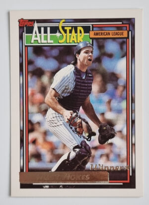 1992 Topps Gold Winners #404 Matt Nokes AS