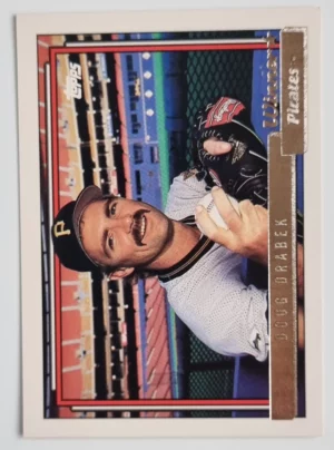 1992 Topps Gold Winners #440 Doug Drabek