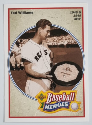 1992 Upper Deck Williams Heroes #31 Ted Williams