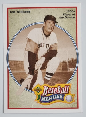 1992 Upper Deck Williams Heroes #33 Ted Williams