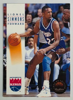 1993-94 SkyBox Premium #158 Lionel Simmons