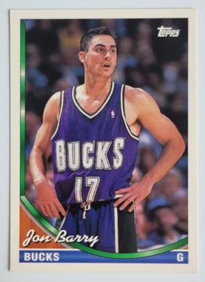 1993-94 Topps #260 Jon Barry