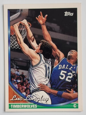 1993-94 Topps #290 Luc Longley