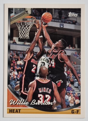 1993-94 Topps #350 Willie Burton