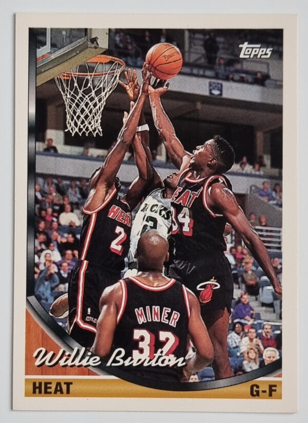 1993-94 Topps #350 Willie Burton